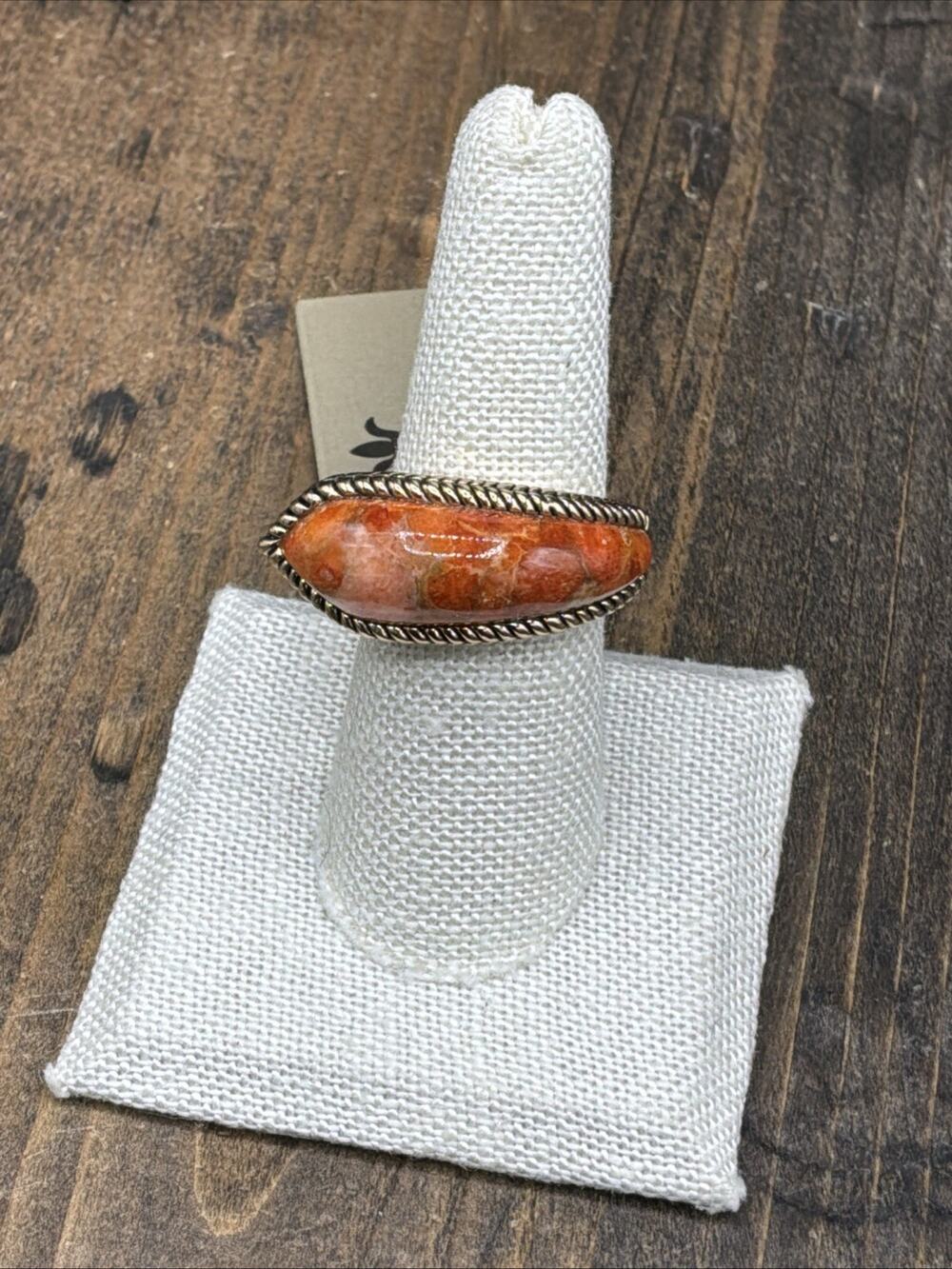 Barse Overture Ring- Sponge Coral- Bronze- 7.75-NWT